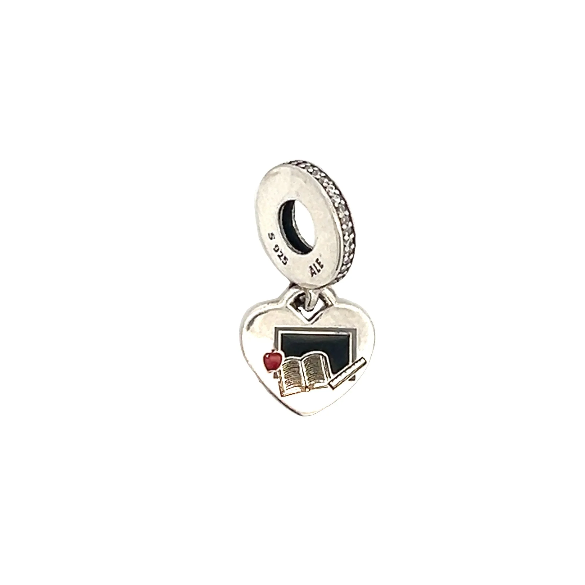 Pandora Teacher Chalkboard Hanging Charm with Cubic Zirconia ENG791169_47