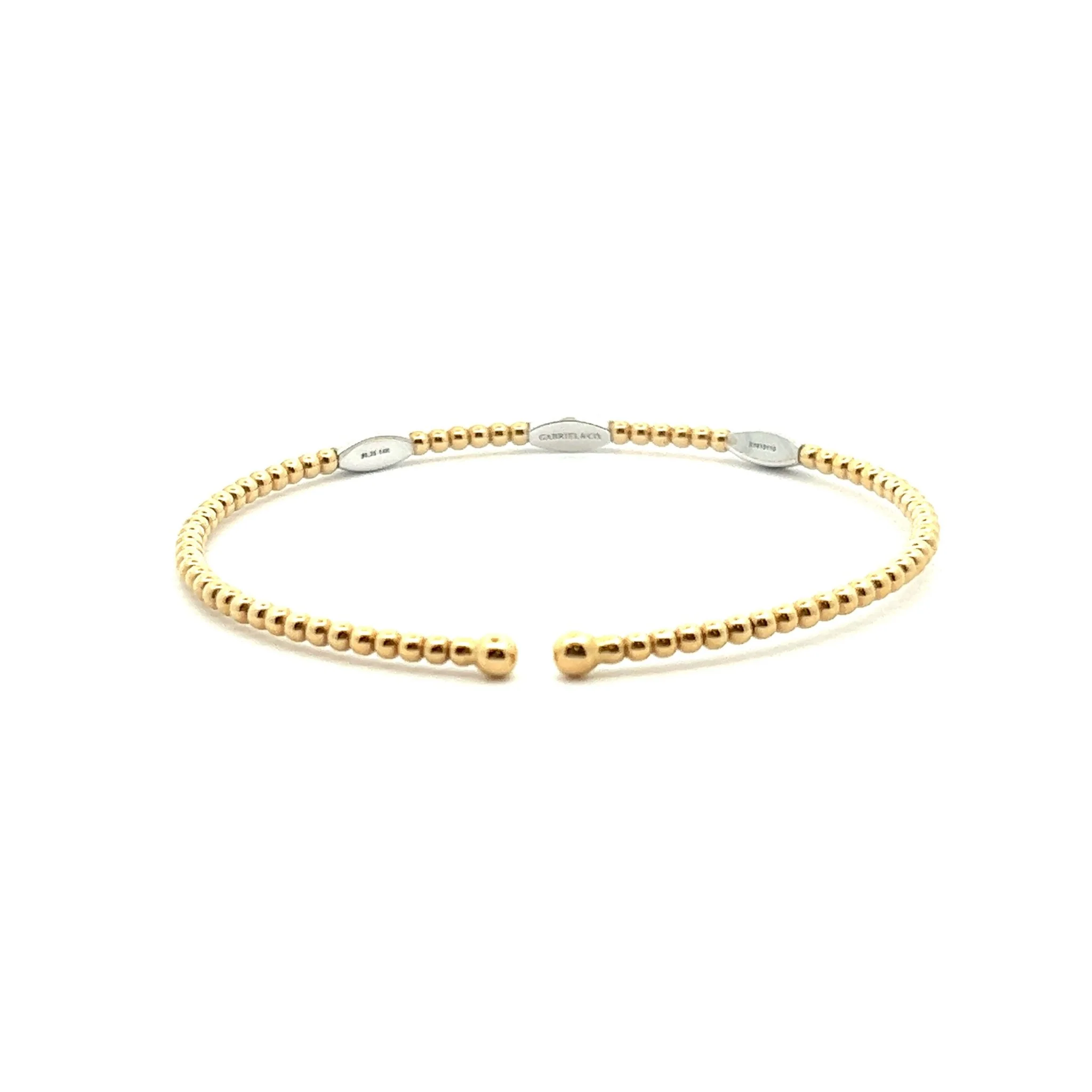 Gabriel & Co. 14k Yellow Gold Bujukan Marquise Bracelet - Image 2