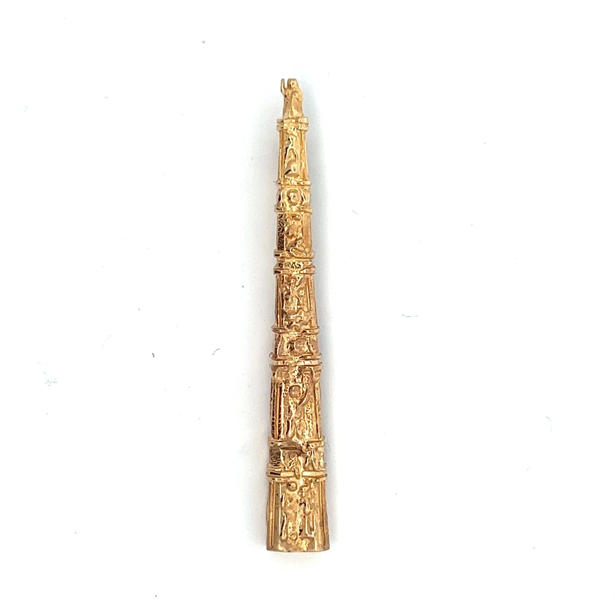 Gold Giglio Pendant Fourteen Karat Gold /D