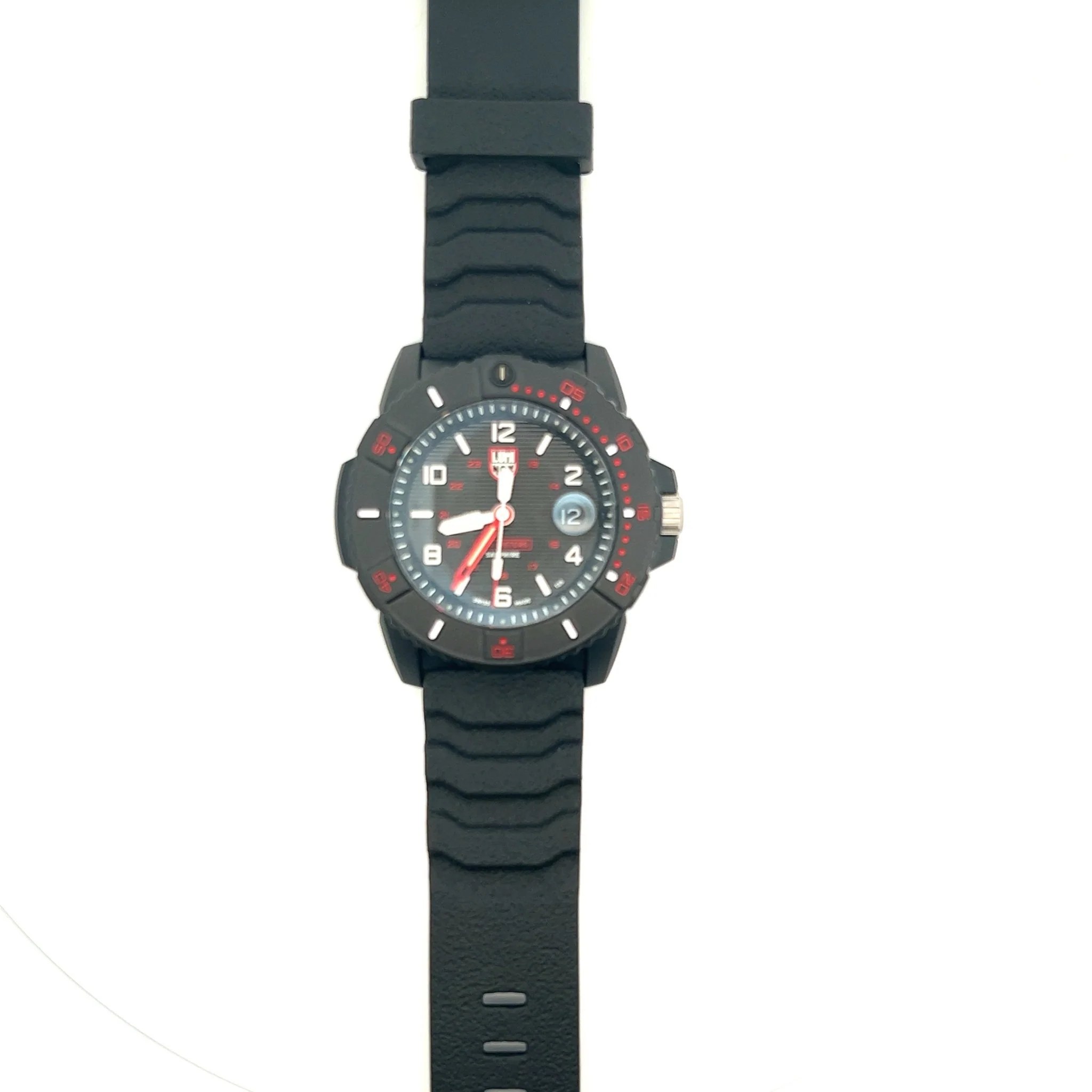 Luminox Navy Seal 45MM QTZ Black Dial Rubber Strap Men's Watch XS.3615 - Image 3