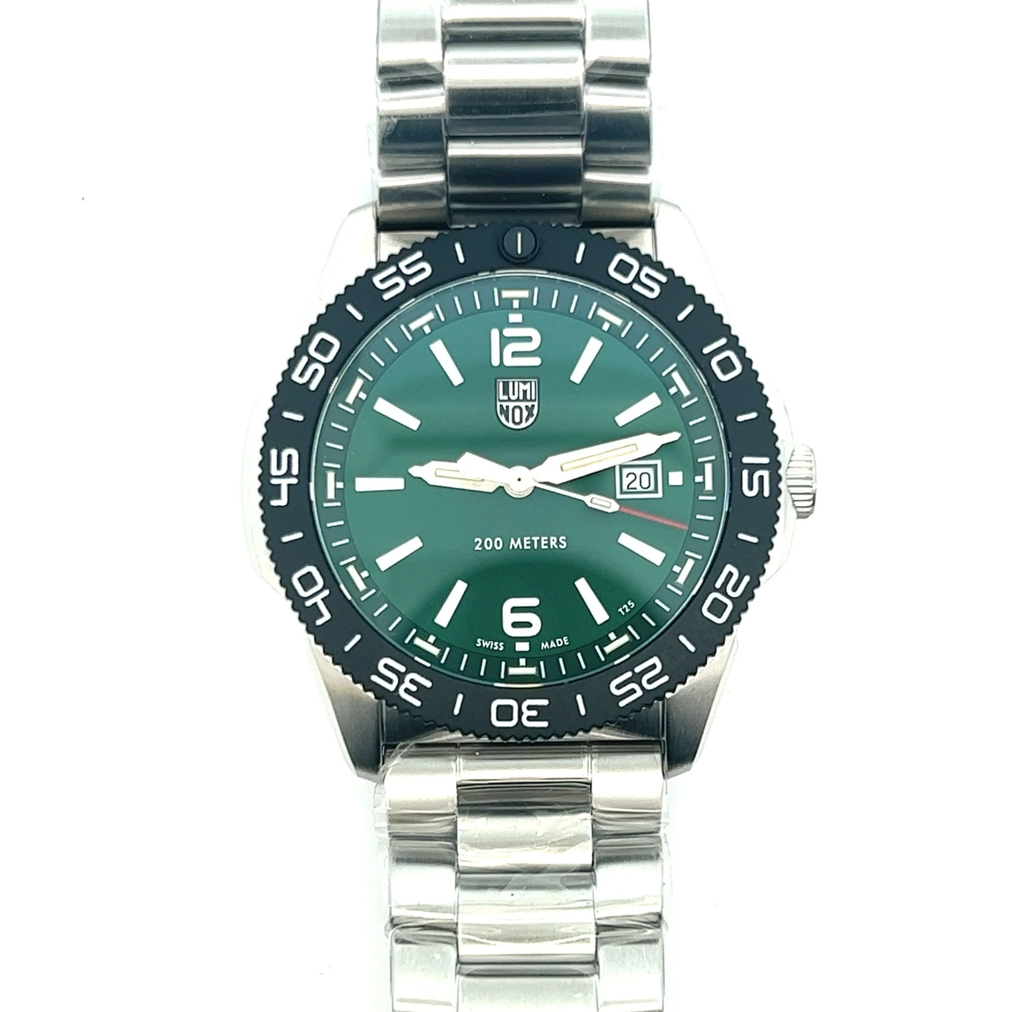 Luminox Pacific Diver 3120 Series Green Dial Stainless Steel Dive Watch | 44mm | XS.3135 - Image 3