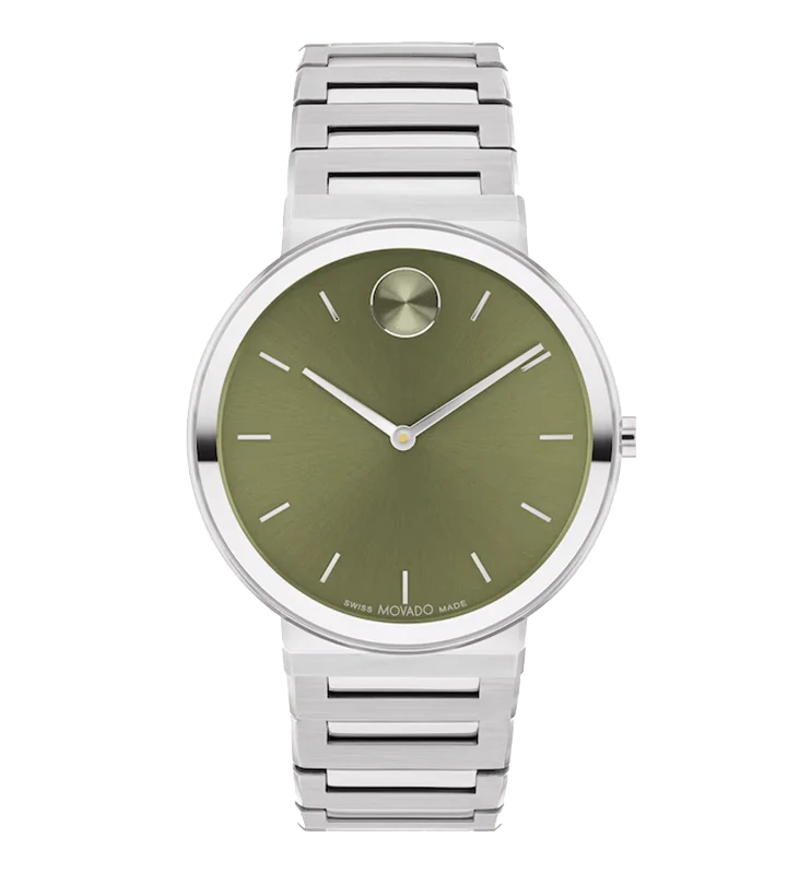 Movado BOLD Horizon Green Dial Watch/3601074