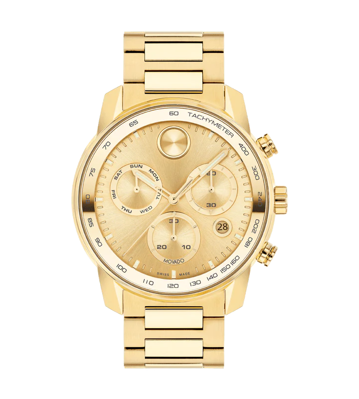 Movado BOLD Verso Gold Dial