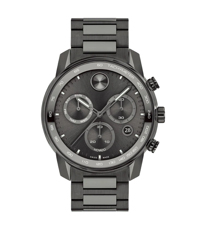 Movado BOLD Verso Gunmetal Dial