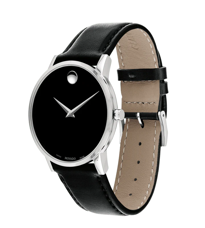 Movado Museum Classic 40m Silver / 0607269 - Image 2