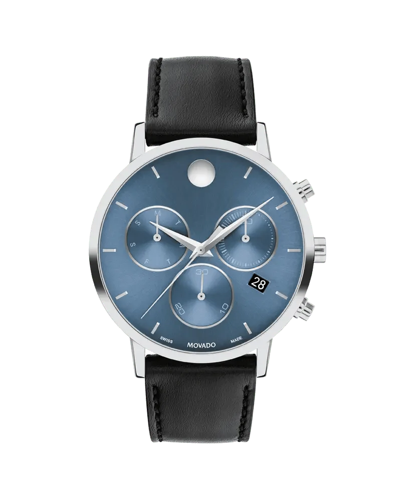 Movado Museum Classic Chronograph Blue Dial -0607889