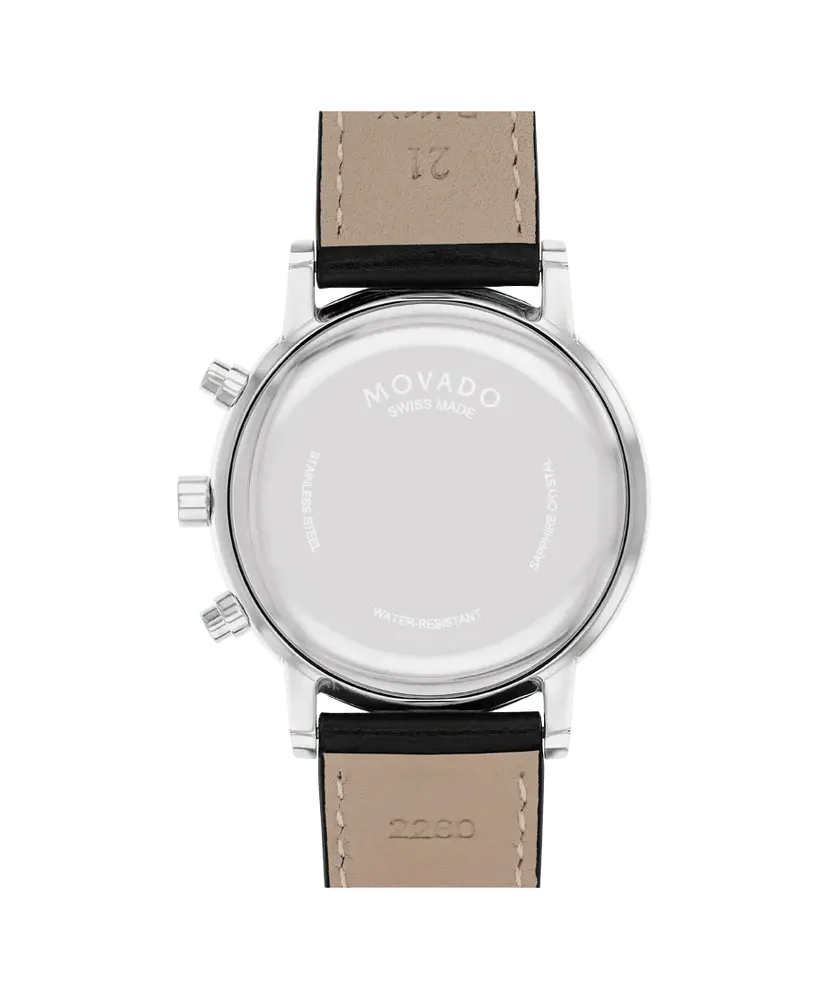 Movado Museum Classic Chronograph Blue Dial -0607889 - Image 3