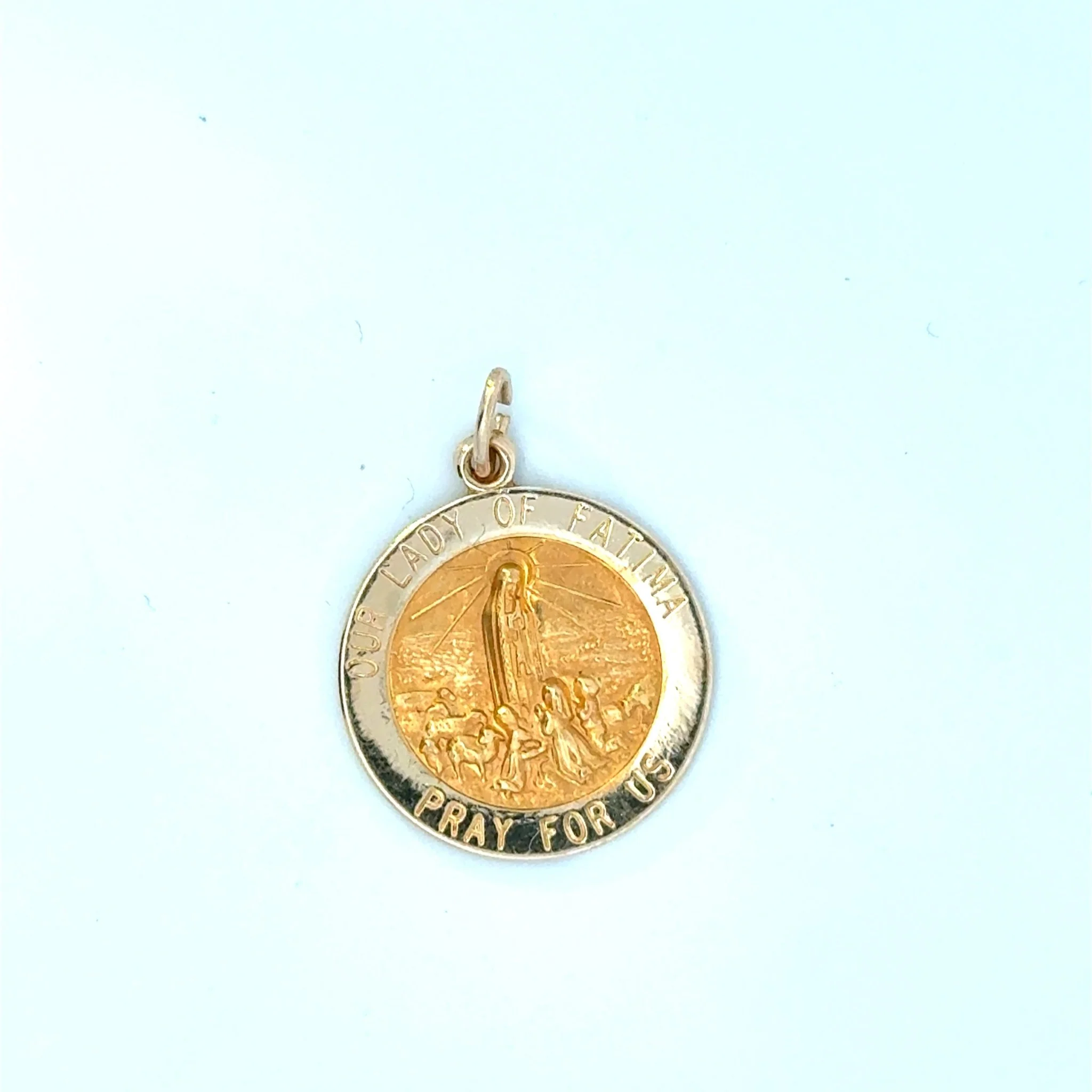 Our Lady of Fatima Medal in 18mm
