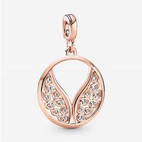 Pandora ME Burning Wings Medallion Charm 789672C01