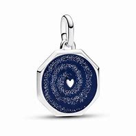 Pandora ME Galaxy Heart Medallion Charm 793040C01