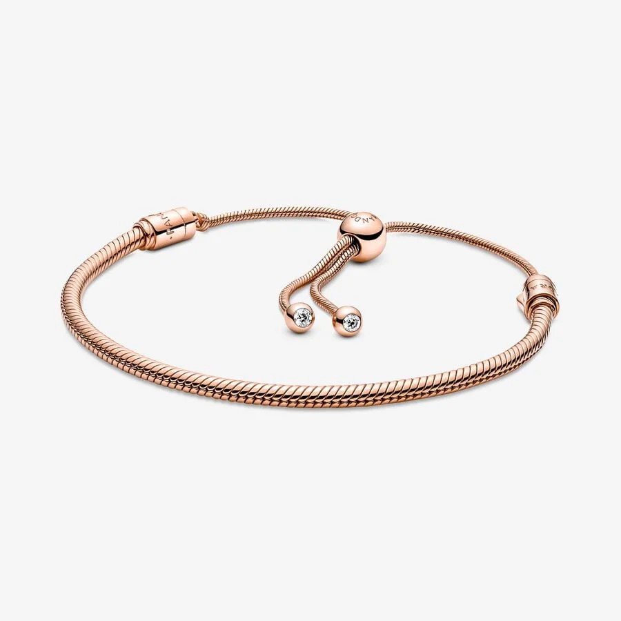 Pandora Moments Snake Chain Slider Bracelet - Image 3