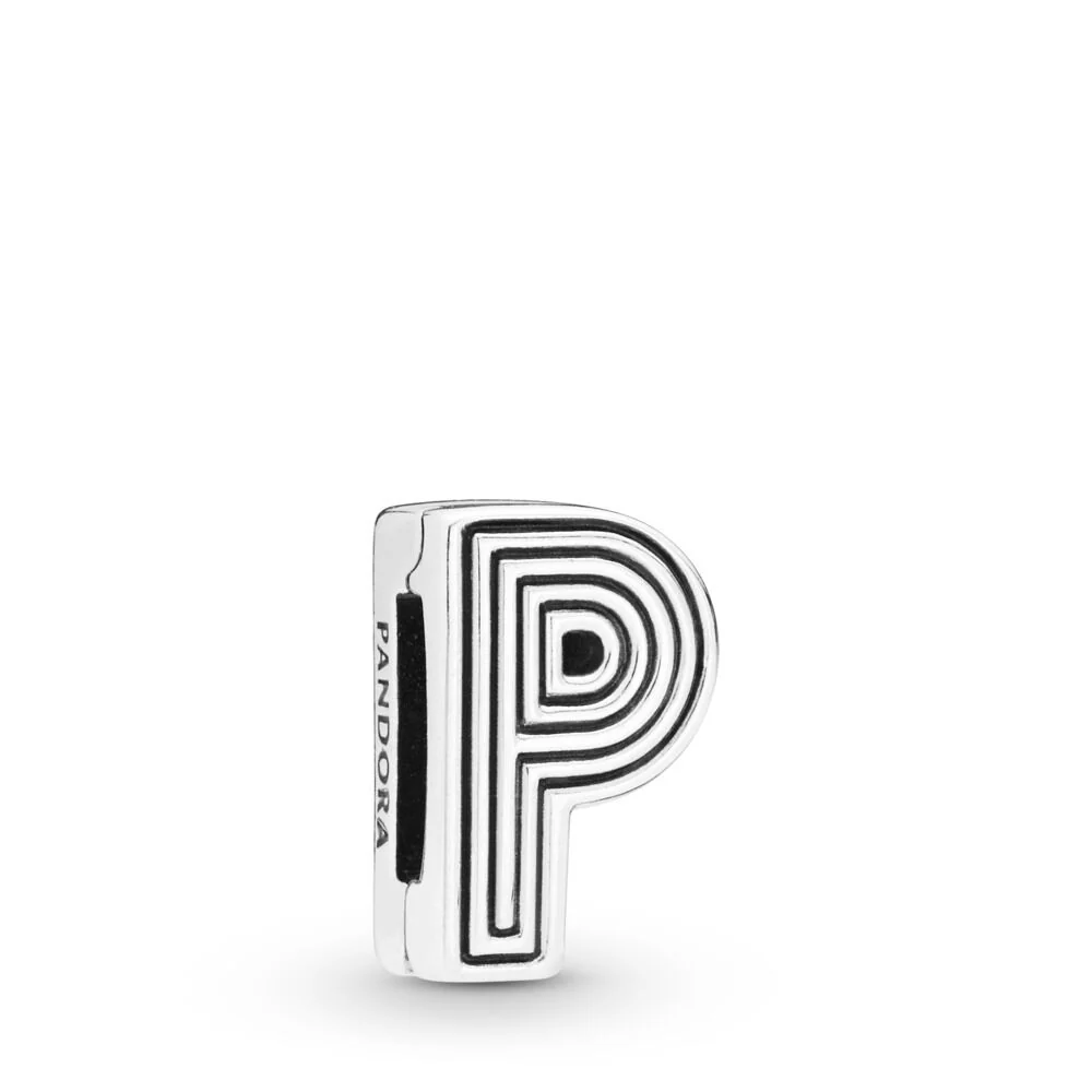 Pandora Reflexions Collection Letter P Clip Charm 798212