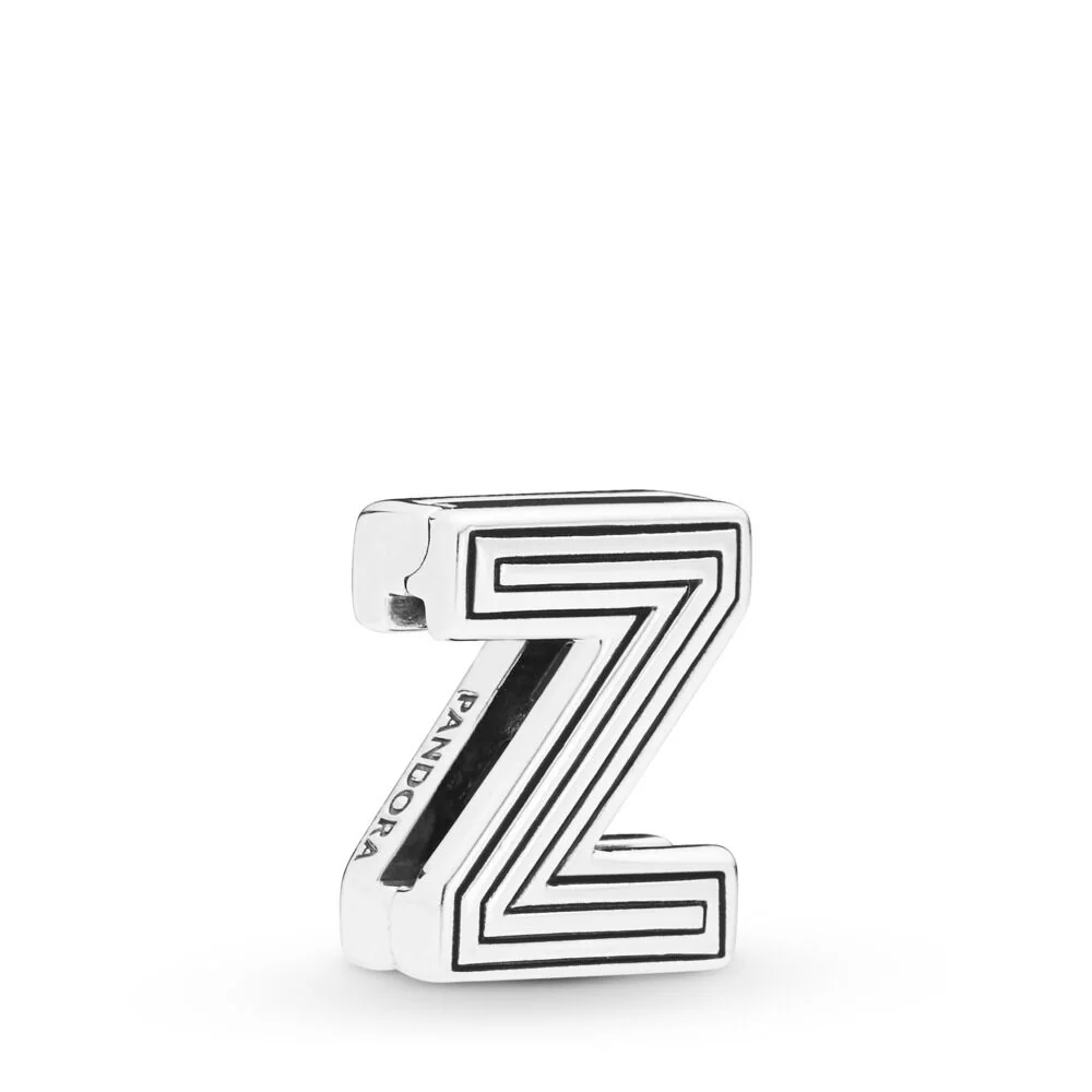 Pandora Reflexions Collection Letter Z Clip Charm 798222