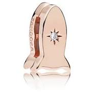 Pandora Reflexions Collection Rose Tone Space Rocket Clip/ Charm 787566CZ