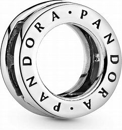 Pandora Reflexions Logo Sterling Silver Clip/ Charm 787598