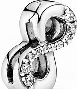 Pandora Reflexions Sparkling Infinity Clip Charm 797580C01