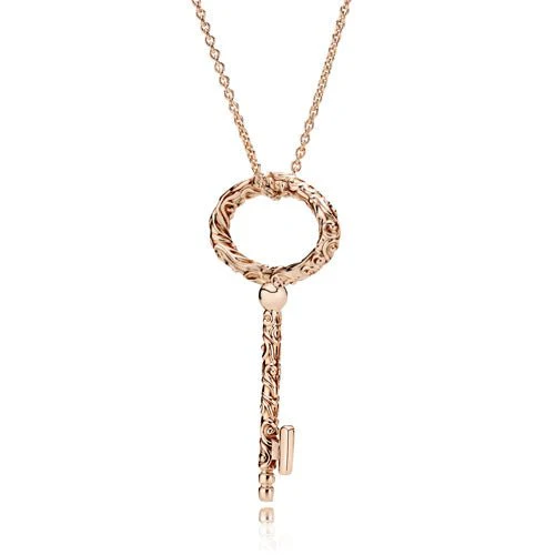 Pandora Rose ™ Regal Key Necklace Pandora Rose Regal Key Necklace - 387676-90