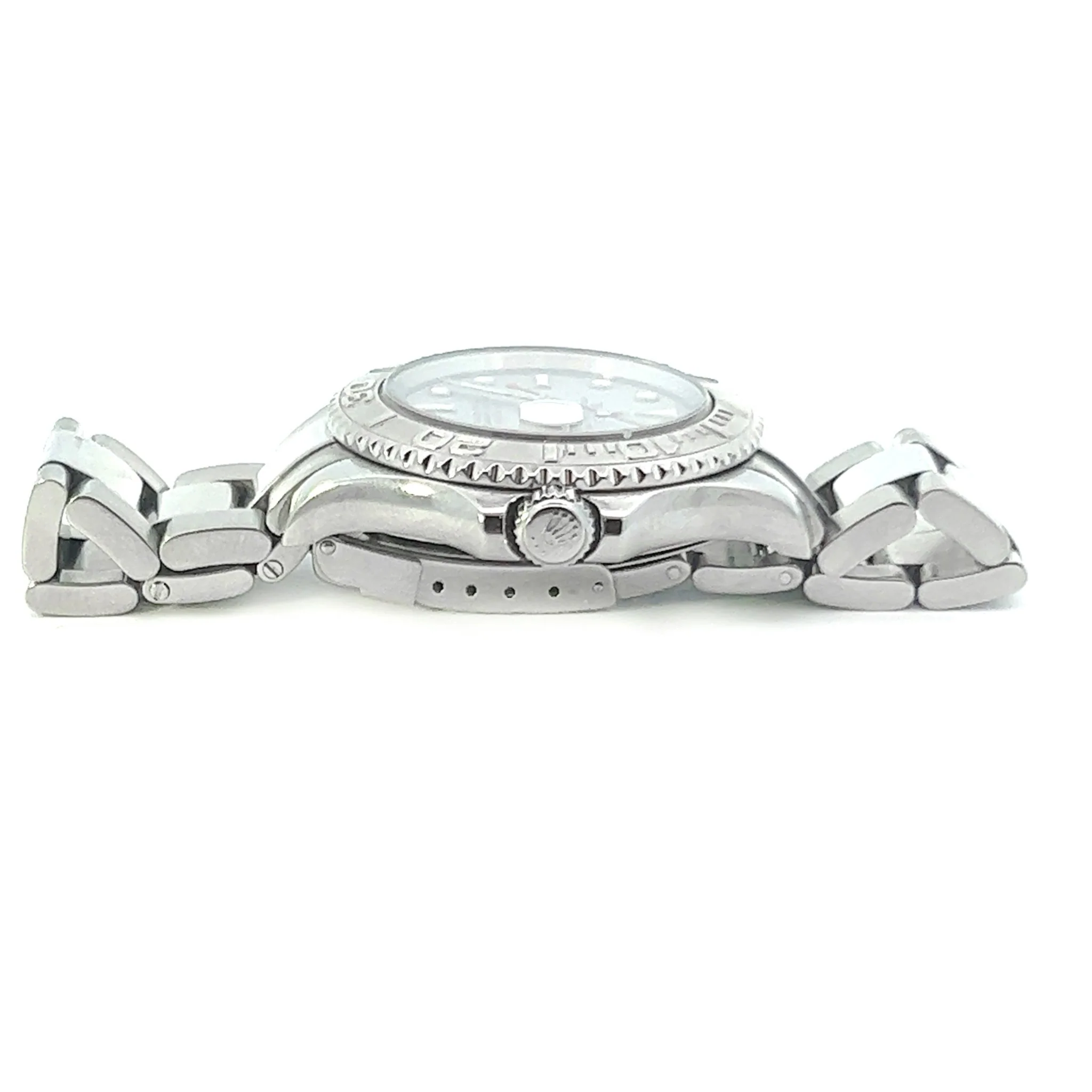 Pre-Owned Rolex Steel Yacht-Master 40 Platinum Dial - Image 4
