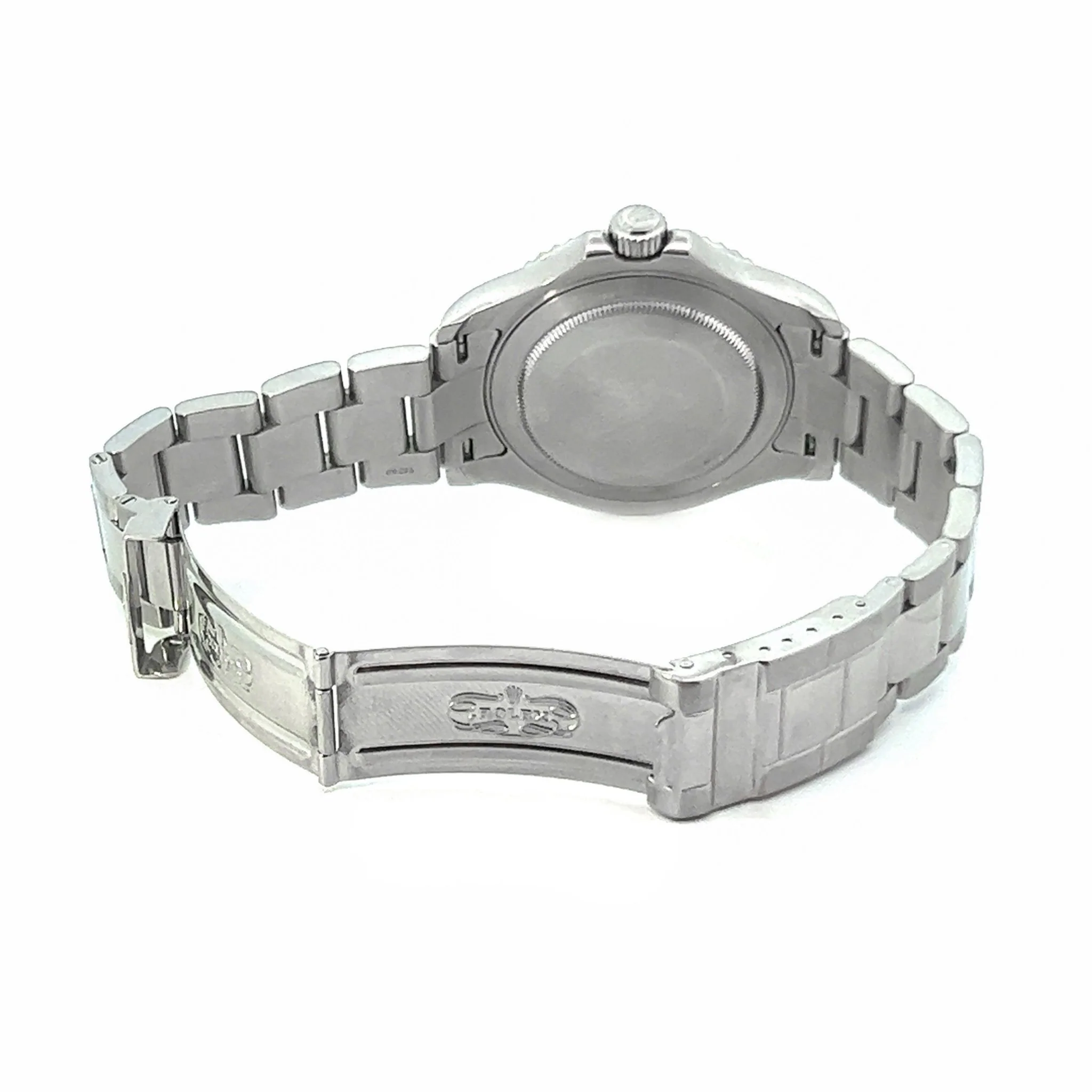 Pre-Owned Rolex Steel Yacht-Master 40 Platinum Dial - Image 7