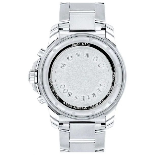 Men's Movado Series 800 Chronograph Watch | 42mm | 2600141 - Image 3