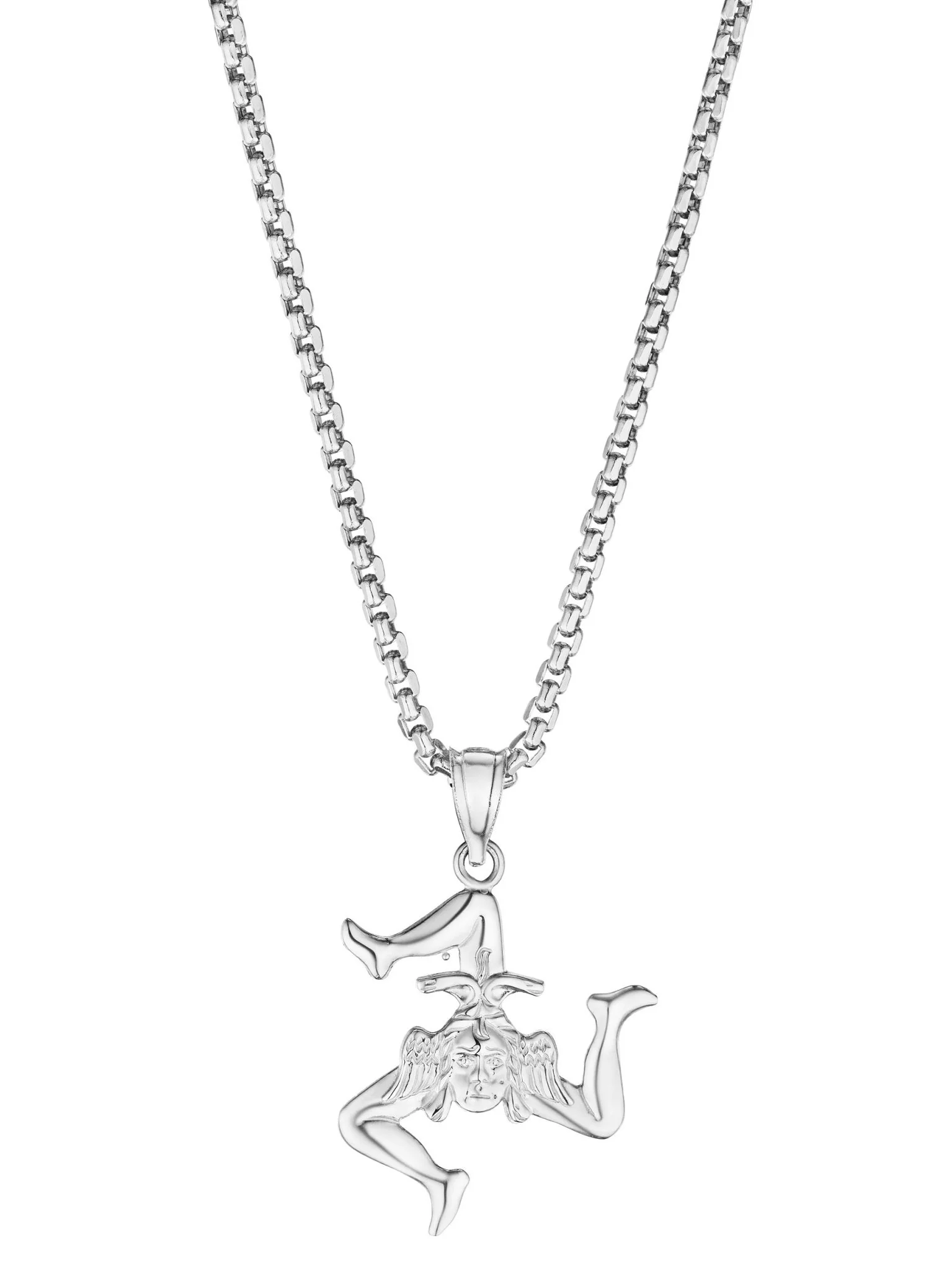 14k Gold Sicilian Trinacria Charm - Image 4