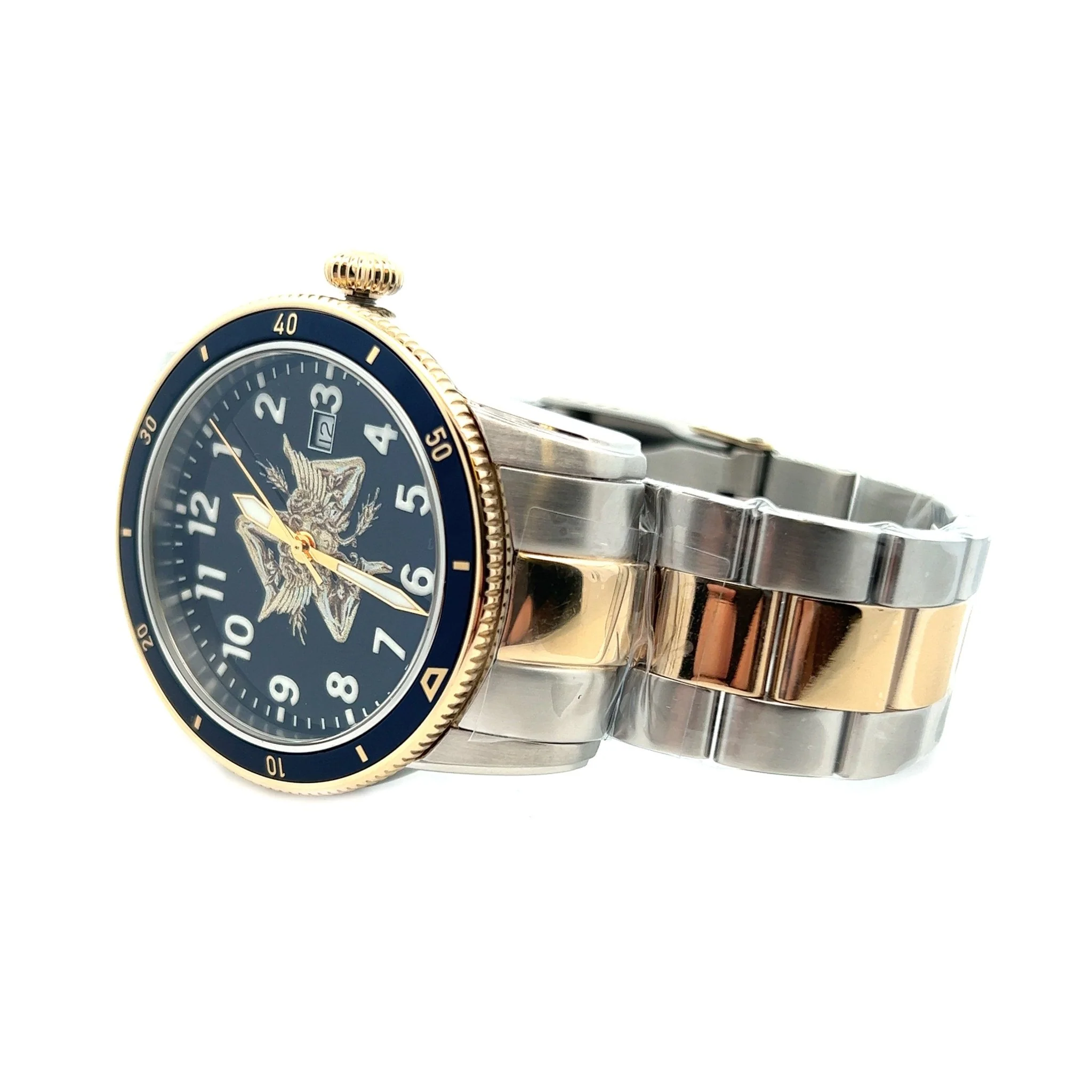 Tivoli Two-Tone Trinacria Swiss Movement Watch - Image 3