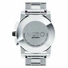 Vizio Anthracite Grey With Index Stainless Steel Swiss Quartz Chronograph Movement Link Bracelet (0607544) - Image 3